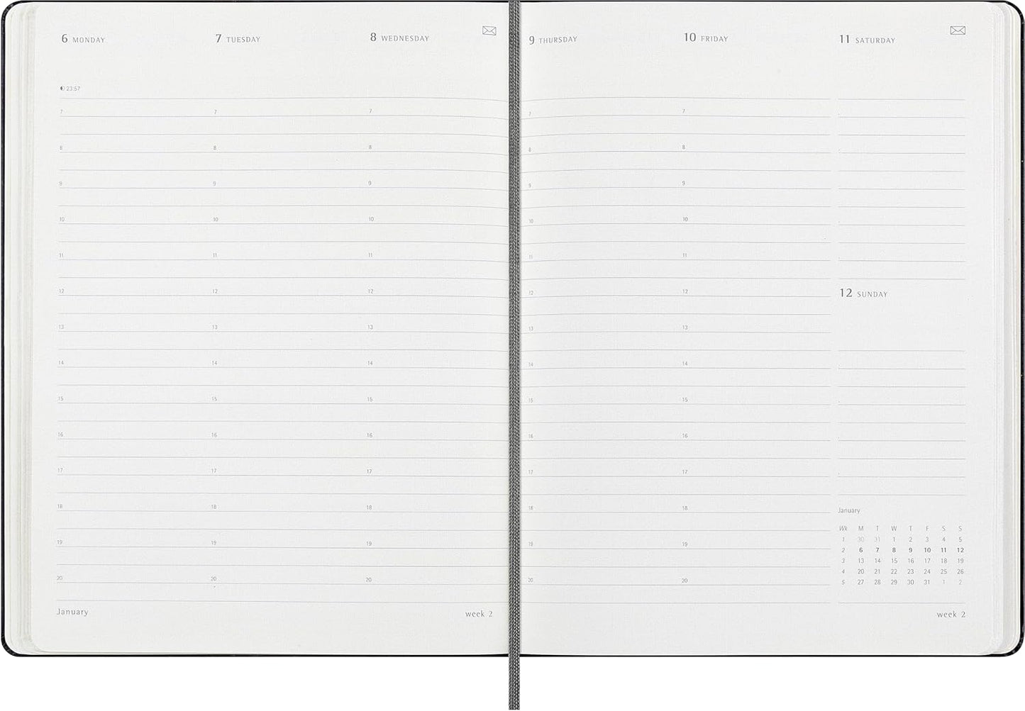 Ampeva Smart Planner PRO 2025 – Weekly & Monthly Productivity Planner | Goal Setting Professional Organizer 2025