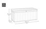 Darwin 454L Storage Box - Grey